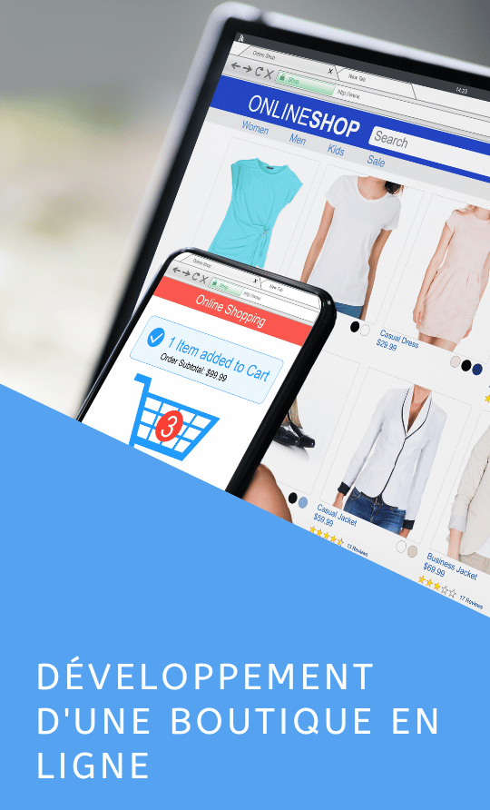  Développement de boutiques en ligne 